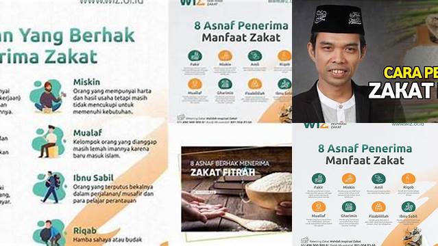 Langkah Jitu Membagikan Zakat Fitrah Sesuai 8 Asnaf