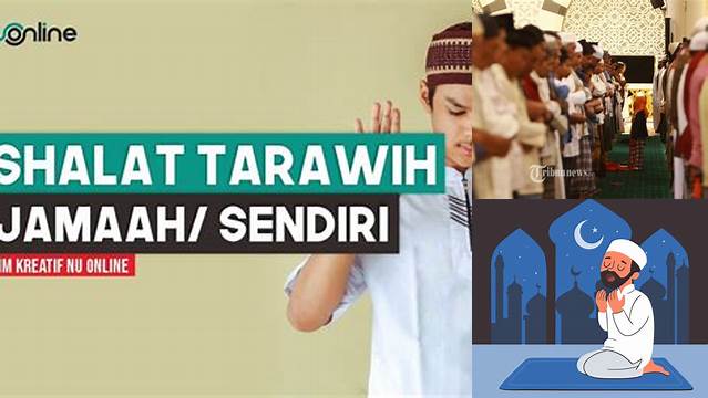 Panduan Cara Shalat Tarawih Sendiri di Rumah, Ibadah Sunnah Penuh Berkah