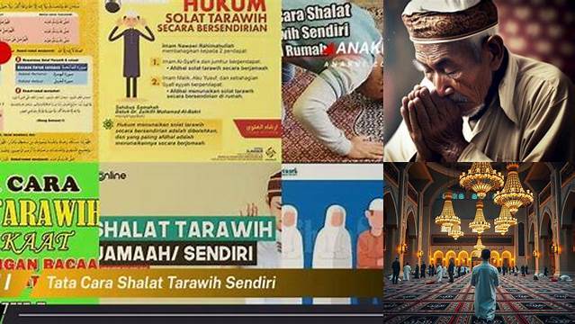 Cara Mudah Melakukan Tarawih Sendiri, Khusyuk dan Berpahala