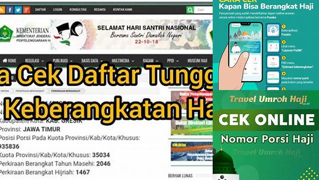 Cek Daftar Haji