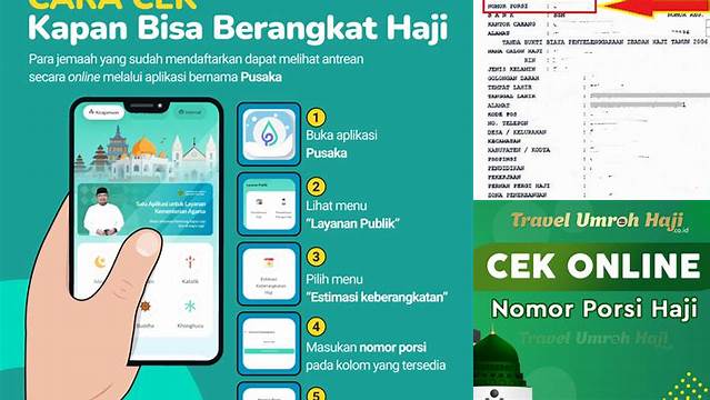 Panduan Lengkap Cara Cek Keberangkatan Haji Sesuai Nomor Porsi