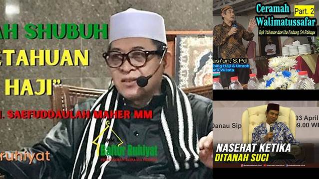 Ceramah Tentang Haji