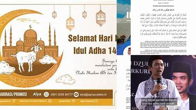 Ceramah Tentang Idul Adha