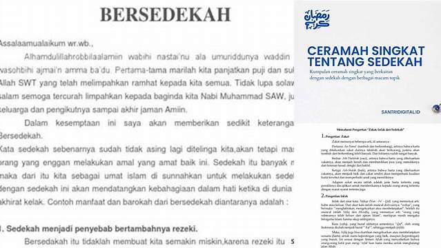 Memahami Pentingnya Zakat dan Sedekah Dalam Islam