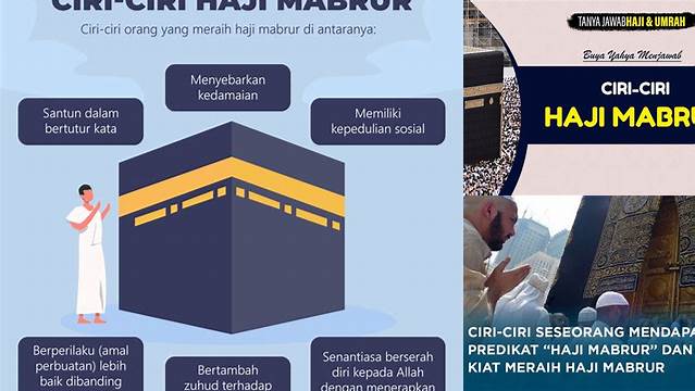 Ciri-ciri Haji Mabrur, Panduan untuk Haji yang Diterima Allah
