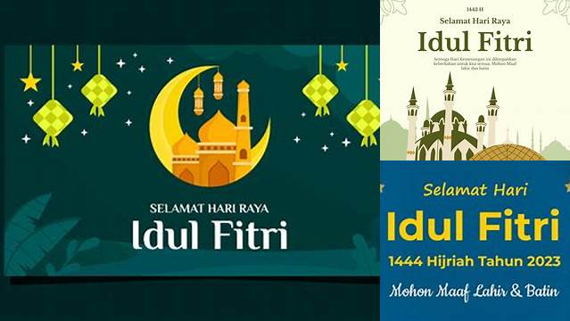 Contoh Banner Idul Fitri