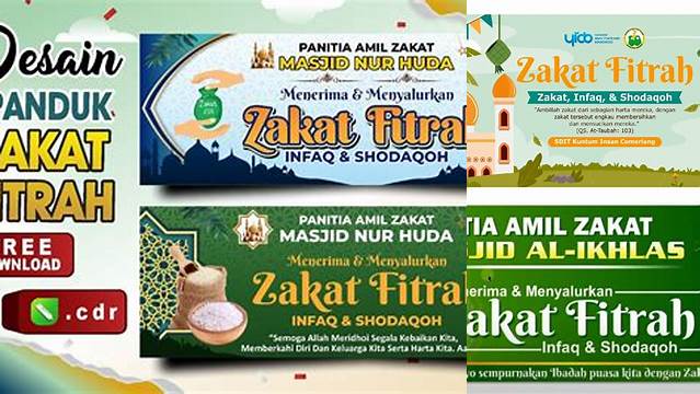 Cara Membuat Contoh Banner Zakat Fitrah yang Menarik dan Efektif