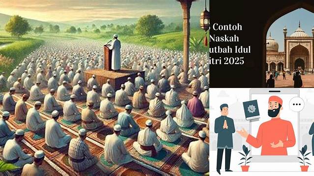 Contoh Khutbah Idul Fitri Singkat