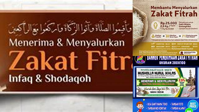 Panduan Lengkap Membuat Spanduk Zakat Fitrah yang Menarik