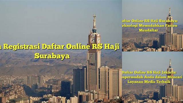 Daftar Online Rs Haji