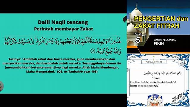  Dalil Naqli: Panduan Lengkap Zakat 