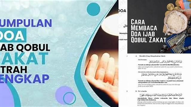 Langkah Tepat Membaca Doa Ijab Qabul Zakat