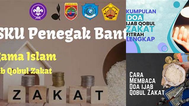 Panduan Lengkap Mengucapkan Doa Ijab Qabul Zakat