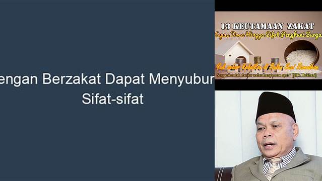 Cara Berzakat agar Sifat Terpuji Tumbuh Subur