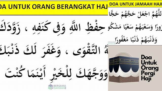 Cara Memanjatkan Doa Berangkat Haji yang Benar dan Khusyuk