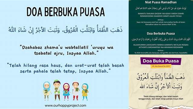 Doa Buka Puasa