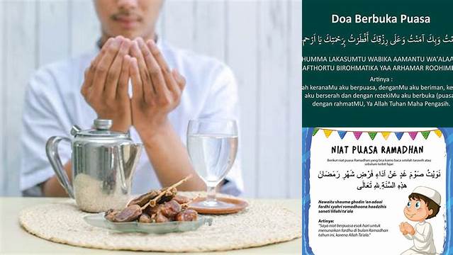 Doa Buka Puasa Ramadhan