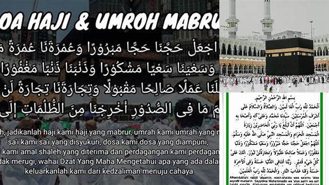 Doa Haji dan Umroh Lengkap: Panduan Kebahagiaan Spiritual