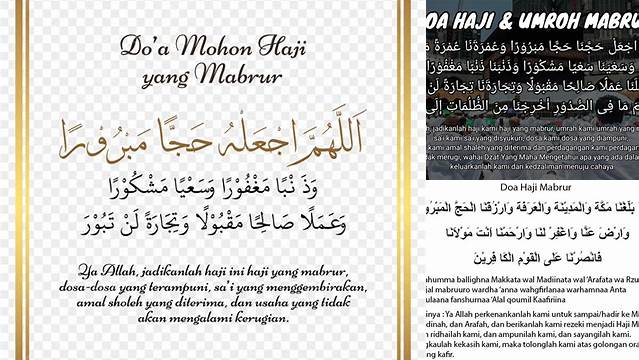 Rahasia Doa Haji yang Dikabulkan