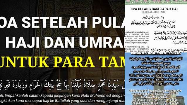 Tips Doa Haji untuk Tamu: Panduan Lengkap