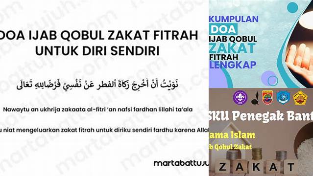 Cara Mengucapkan Doa Ijab Qobul Zakat yang Benar dan Penuh Manfaat