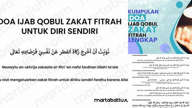 Tata Cara Doa Ijab Qobul Zakat Fitrah yang Benar