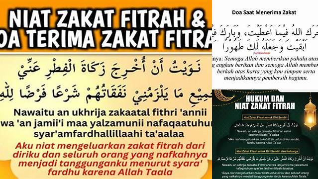 Cara Membaca Doa Membayar Zakat Fitrah yang Benar