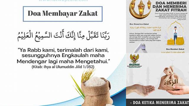 Tips Membaca Doa Memberi Zakat dengan Benar