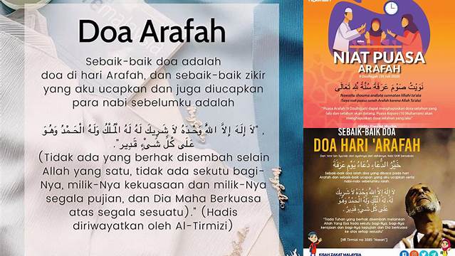 Doa Puasa Arafah