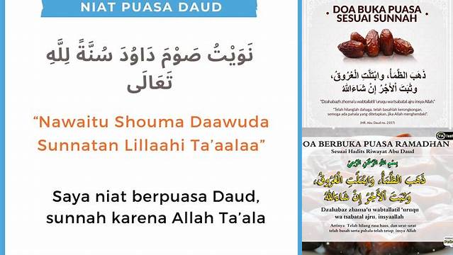 Doa Puasa Daud