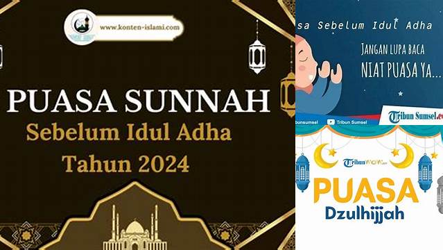 Doa Puasa Sebelum Idul Adha