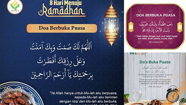 Doa Setelah Berbuka Puasa