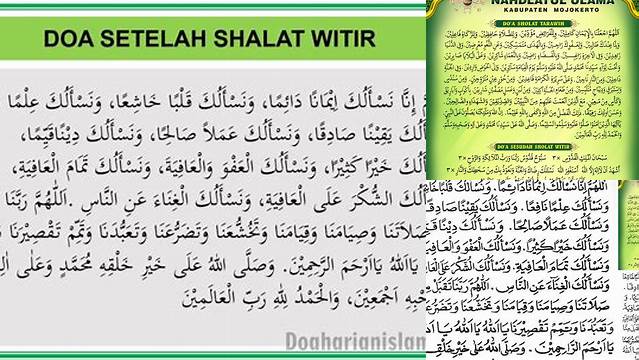 Cara Baca Doa Usai Shalat Tarawih dan Witir, agar Mustajab!