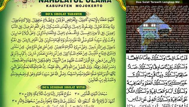 Panduan Lengkap Doa Setelah Tarawih dan Witir