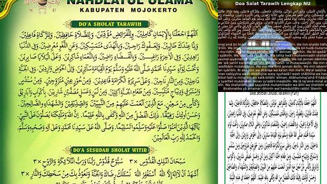 Panduan Lengkap Doa Setelah Tarawih NU