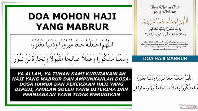 Doa Untuk Haji Mabrur, Kunci Haji yang Diterima Allah