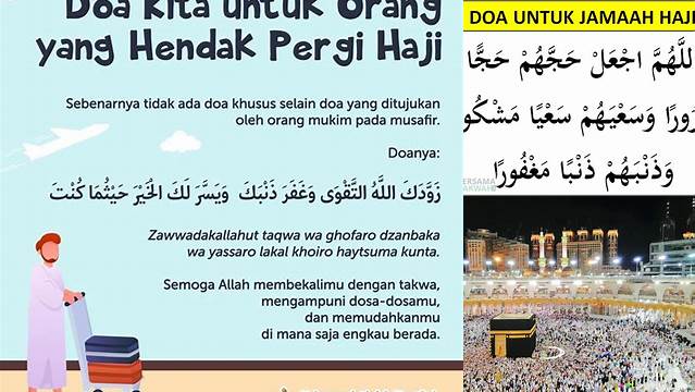 Panduan Lengkap Doa untuk Orang Berangkat Haji