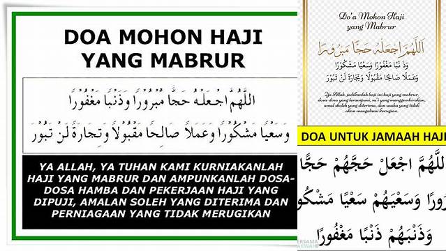 Panduan Doa Mustajab untuk Orang Berangkat Haji Mabrur