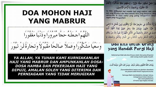 Panduan Doa untuk Jemaah Haji yang Penuh Berkah