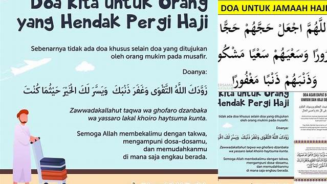 Doa Untuk Yang Pergi Haji