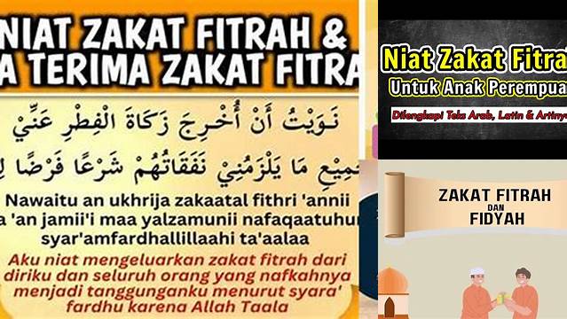 Cara Membaca Doa Zakat Fitrah untuk Anak Perempuan