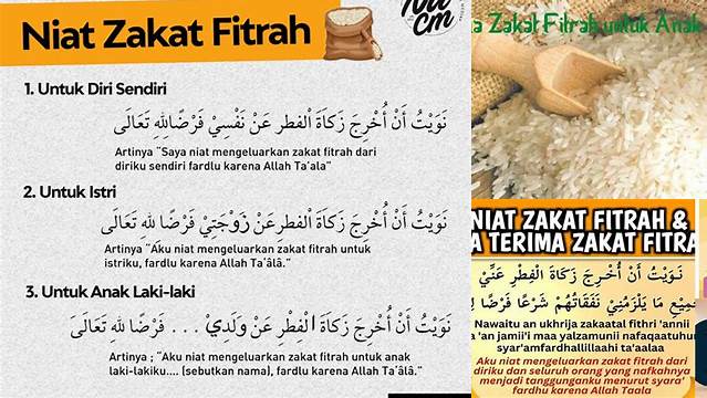 Cara Mendoakan Anak Perempuan dalam Zakat Fitrah