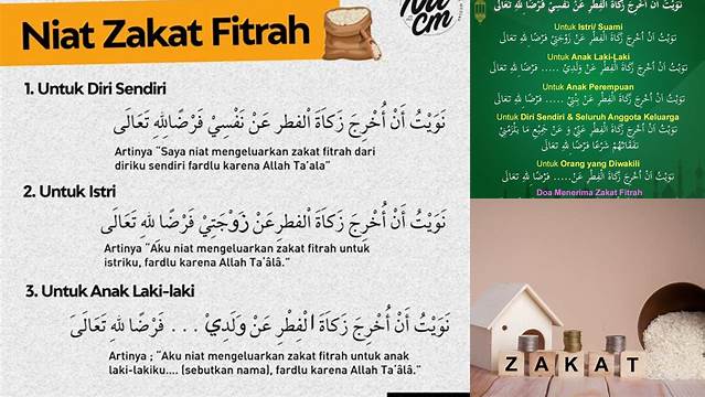 Panduan Lengkap Doa Zakat Fitrah untuk Suami yang Sah