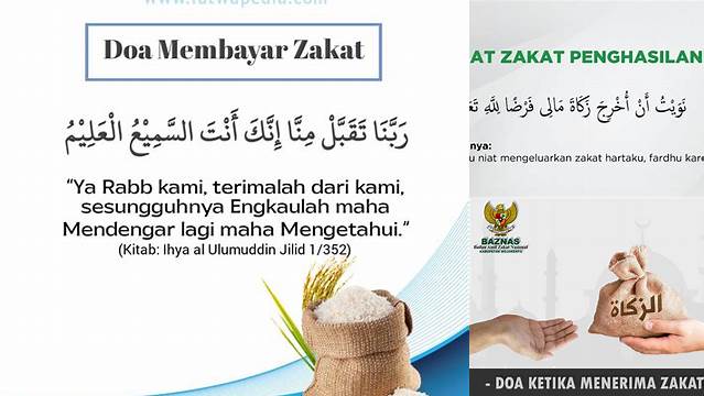 Panduan Doa Zakat Penghasilan untuk Ibadah Zakat yang Sempurna