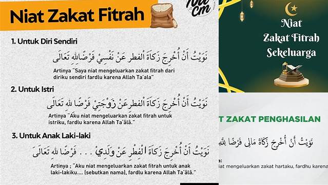 Cara Berdoa Zakat untuk Diri Sendiri yang Benar