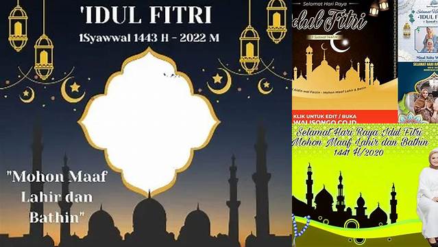 Edit Foto Idul Fitri