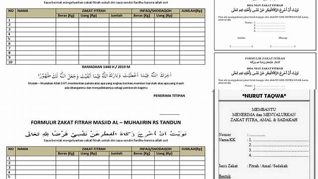 Cara Mudah Isi Formulir Zakat Fitrah Online