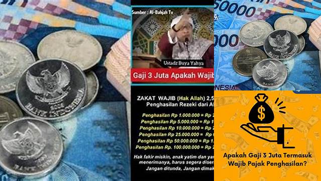 Gaji 3 Juta, Wajib Zakatkah? [Panduan Lengkap]