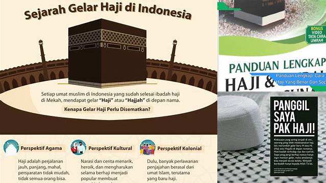 Tips Mendapatkan Gelar Haji untuk Perempuan