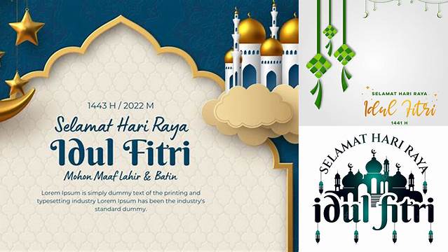 Greeting Card Hari Raya Idul Fitri